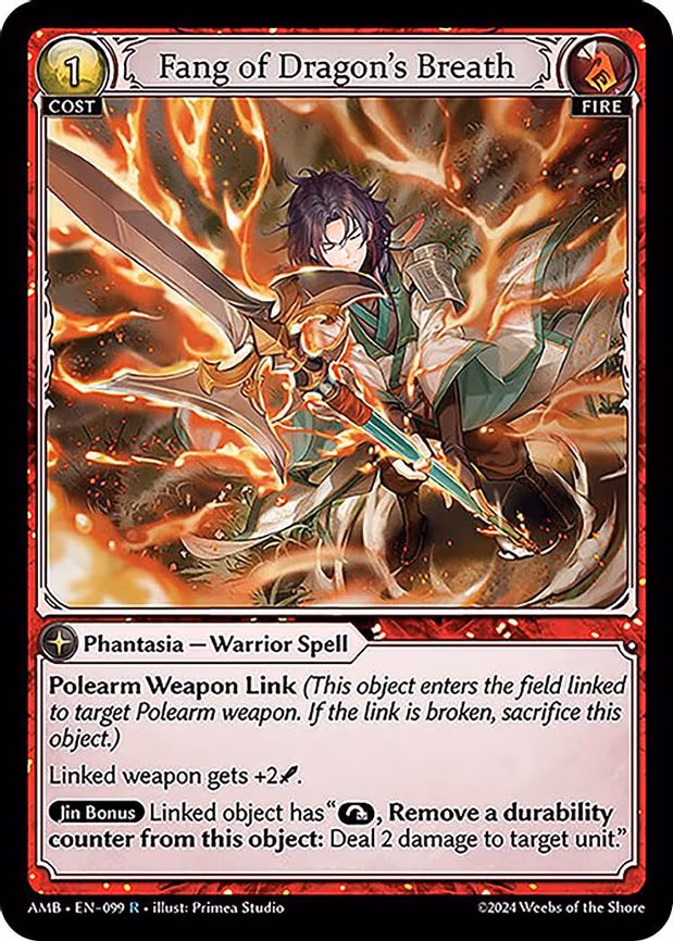 Fang of Dragon's Breath - Rare (099)