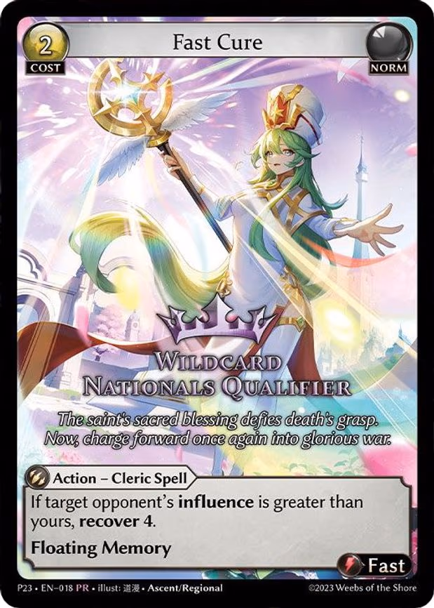Fast Cure (Wildcard Nationals Qualifier) - Promo (018)