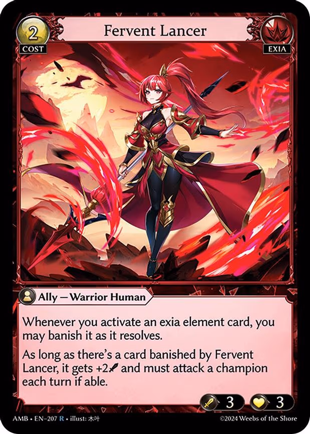 Fervent Lancer - Rare (207)