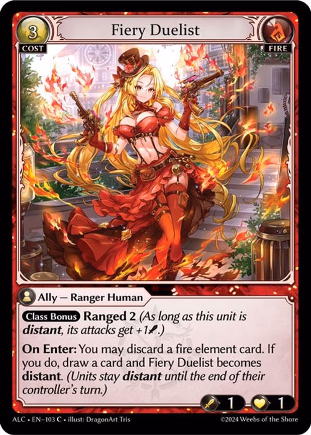 Fiery Duelist - Common (103)