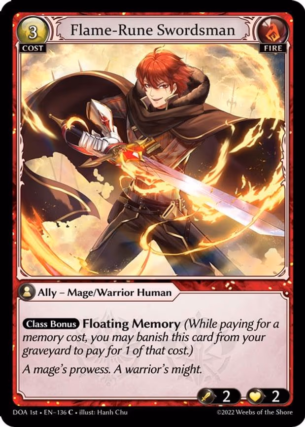 Flame-Rune Swordsman