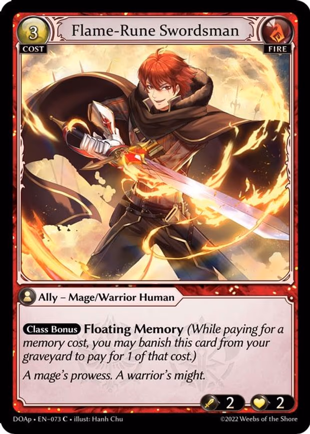 Flame-Rune Swordsman