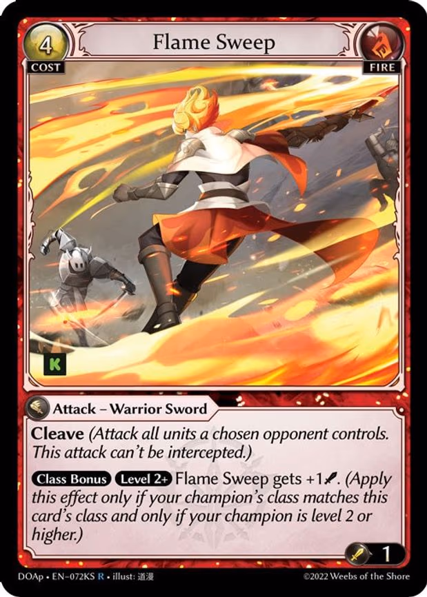 Flame Sweep
