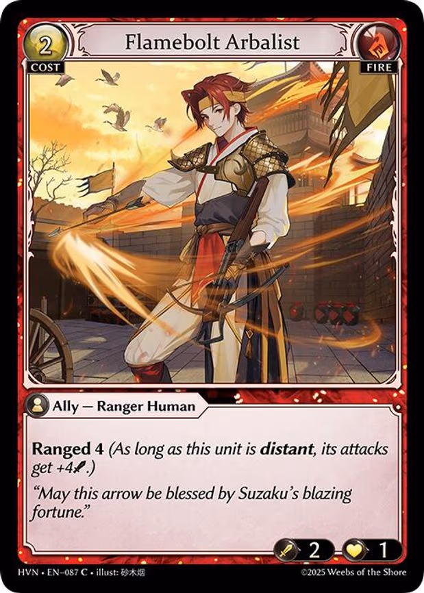 Flamebolt Arbalist - Common (087)