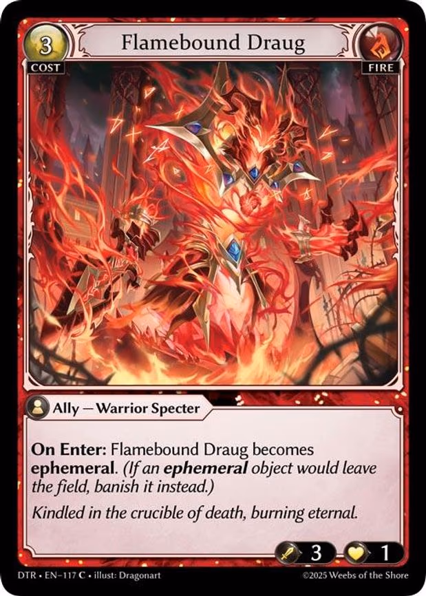 Flamebound Draug - Common (117)