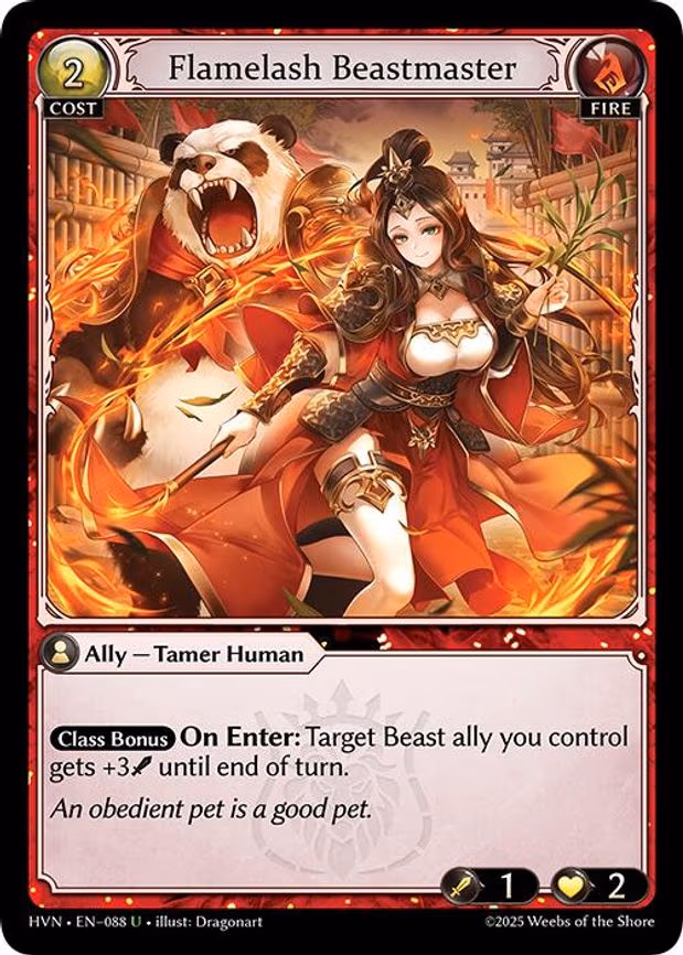 Flamelash Beastmaster - Uncommon (088)