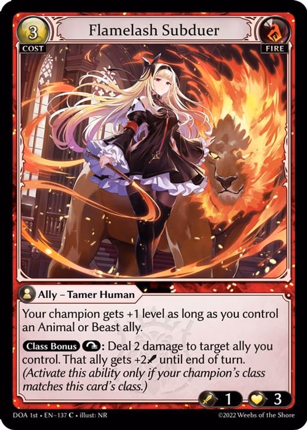 Flamelash Subduer - Common (137)