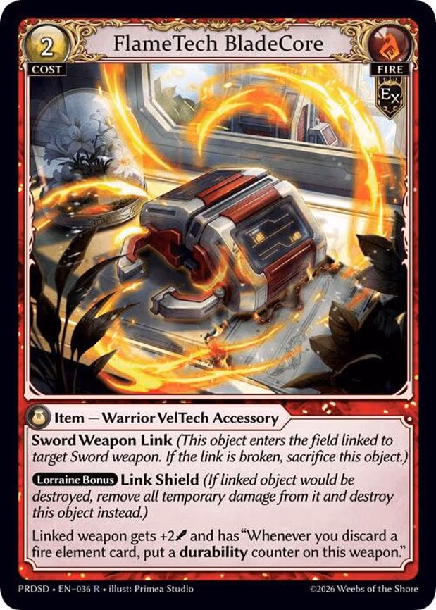 FlameTech BladeCore - Rare (036)