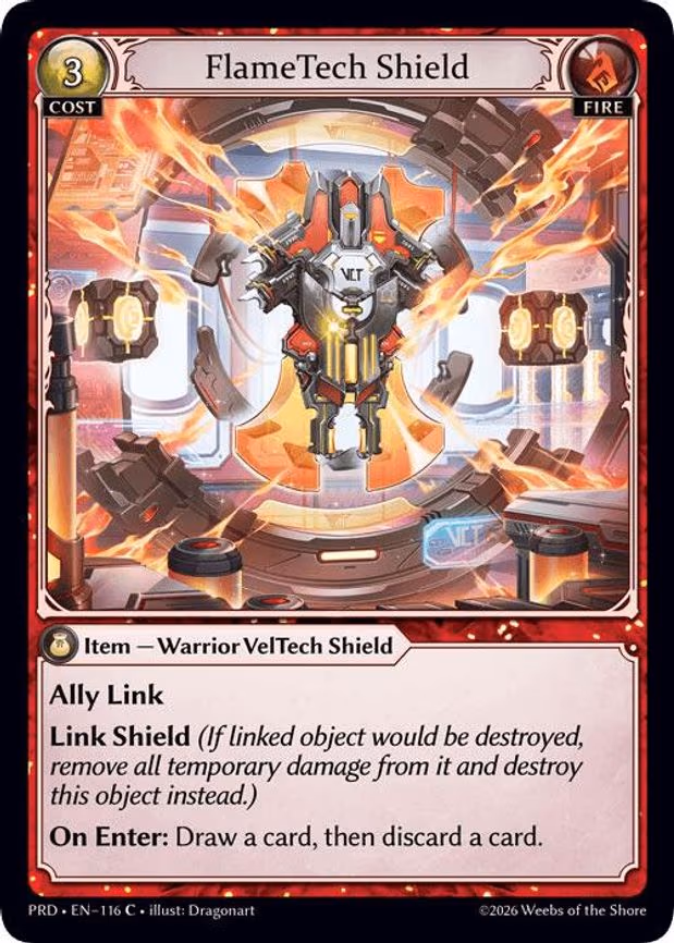 FlameTech Shield - Common (116)
