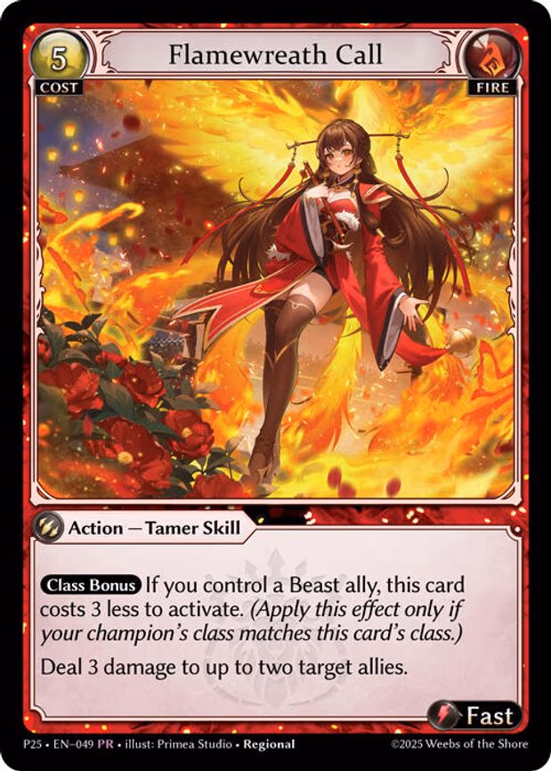 Flamewreath Call
