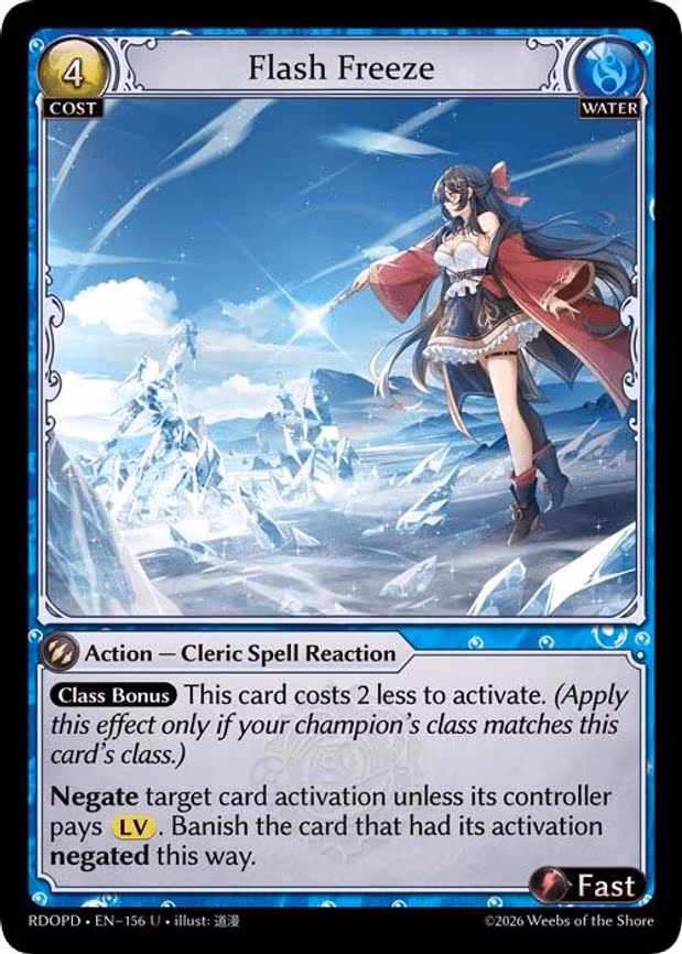 Flash Freeze - Uncommon (156)