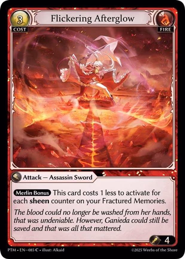 Flickering Afterglow - Common (085)
