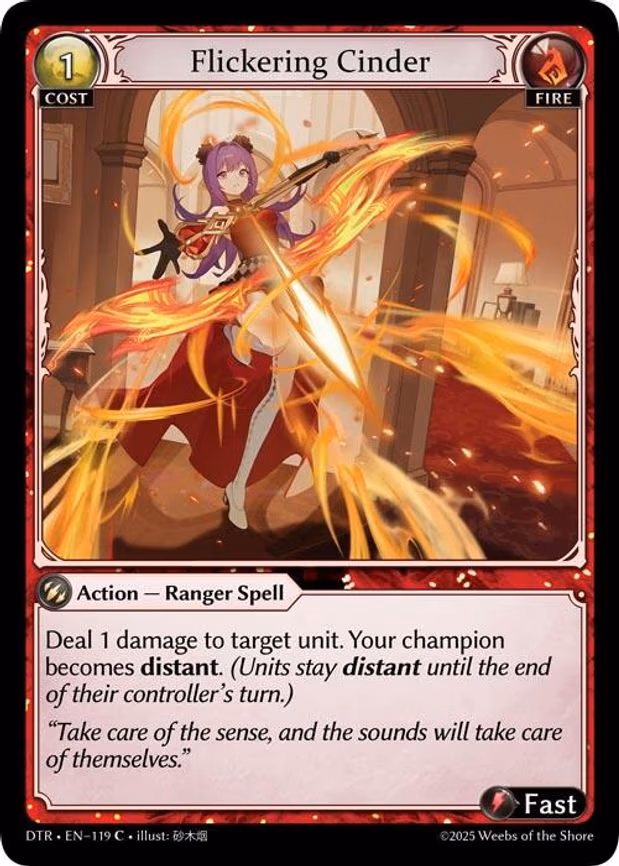 Flickering Cinder - Common (119)