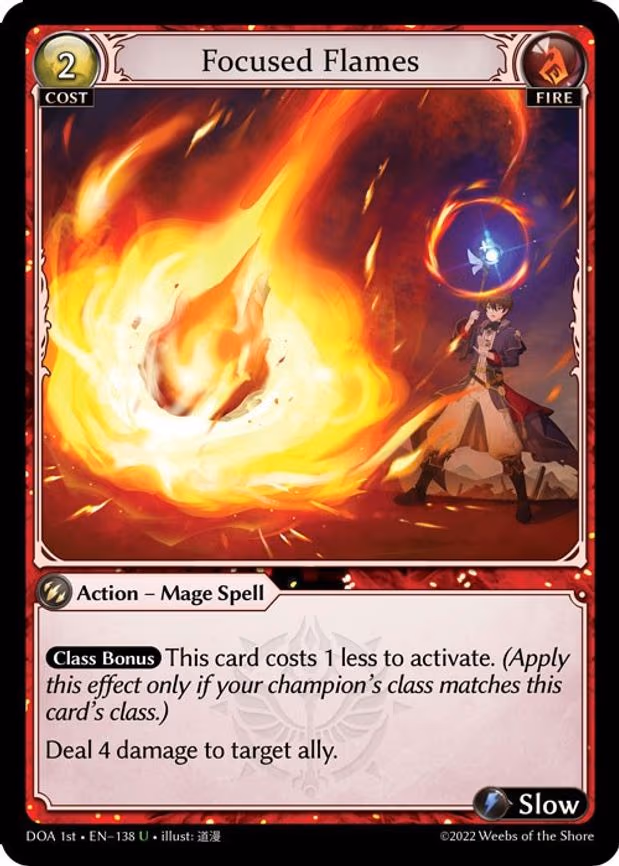 Focused Flames