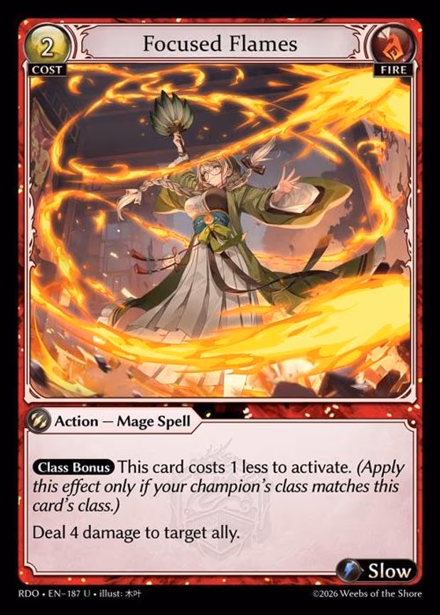 Focused Flames