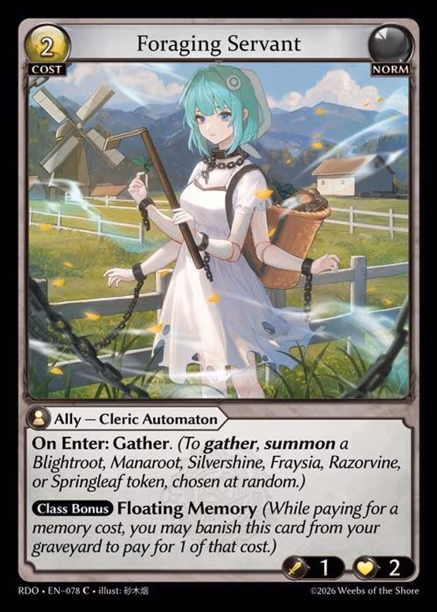 Foraging Servant - Common (078)