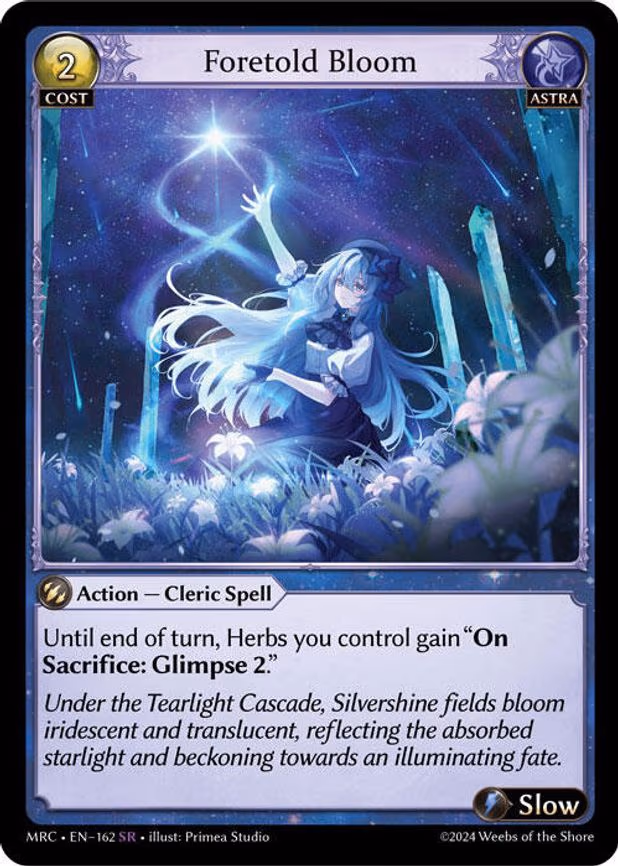 Foretold Bloom - Super Rare (162)