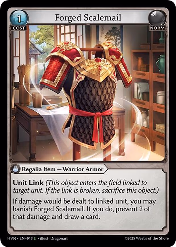 Forged Scalemail - Uncommon (013)