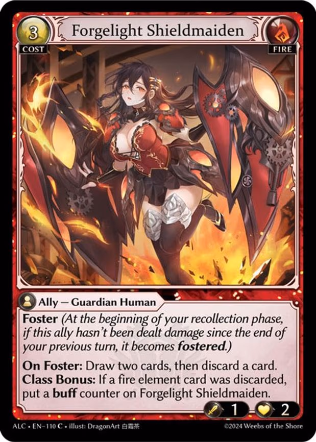Forgelight Shieldmaiden - Common (110)