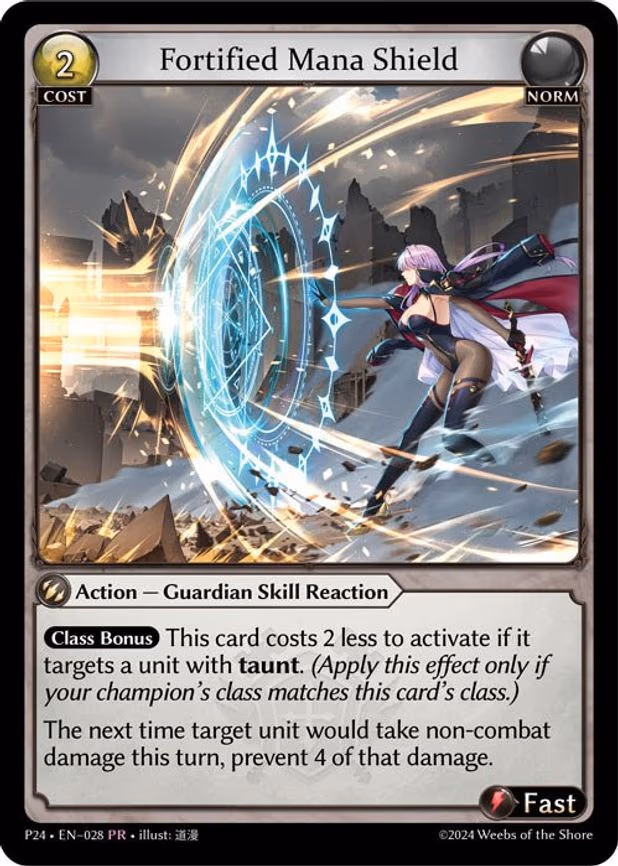 Fortified Mana Shield - Promo (028)