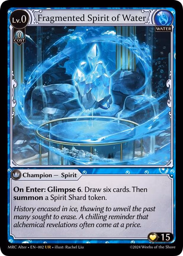 Fragmented Spirit of Water