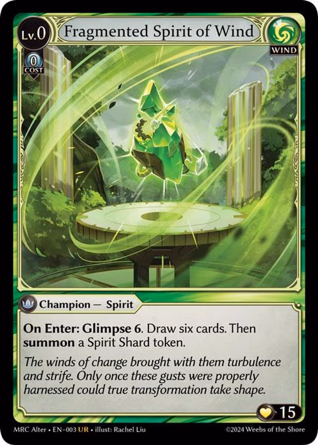 Fragmented Spirit of Wind