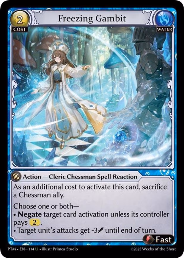 Freezing Gambit - Uncommon (114)