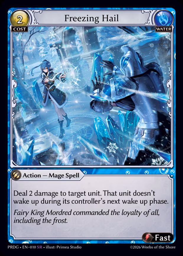 Freezing Hail - Super Rare (010)