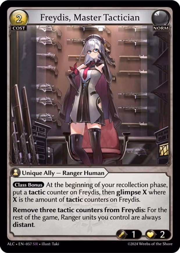 Freydis, Master Tactician