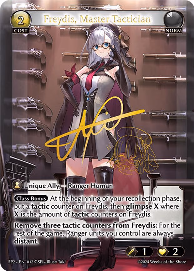 Freydis, Master Tactician