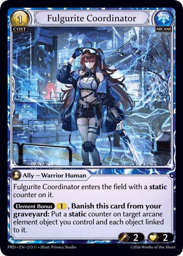 Fulgurite Coordinator - Uncommon (213)