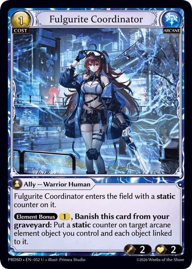 Fulgurite Coordinator - Uncommon (052)