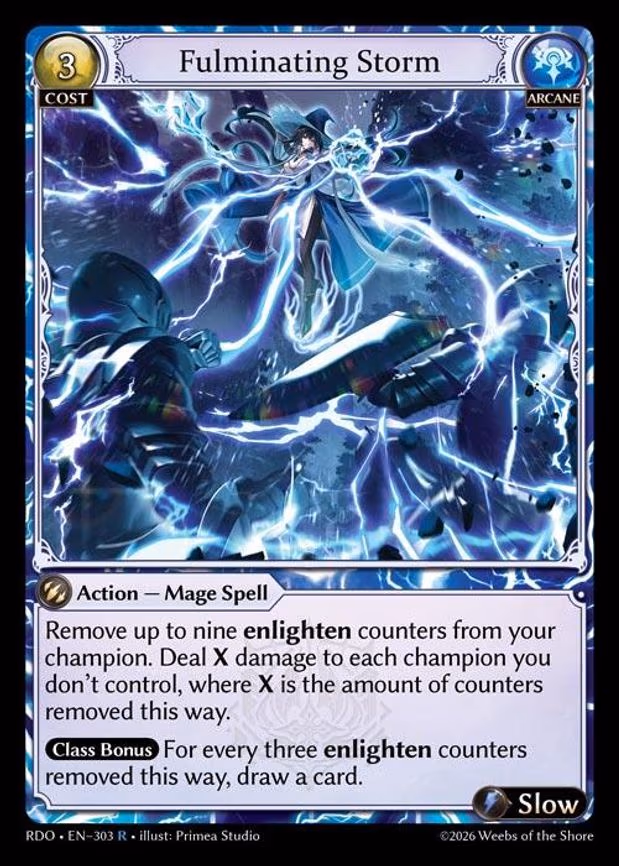 Fulminating Storm - Rare (303)