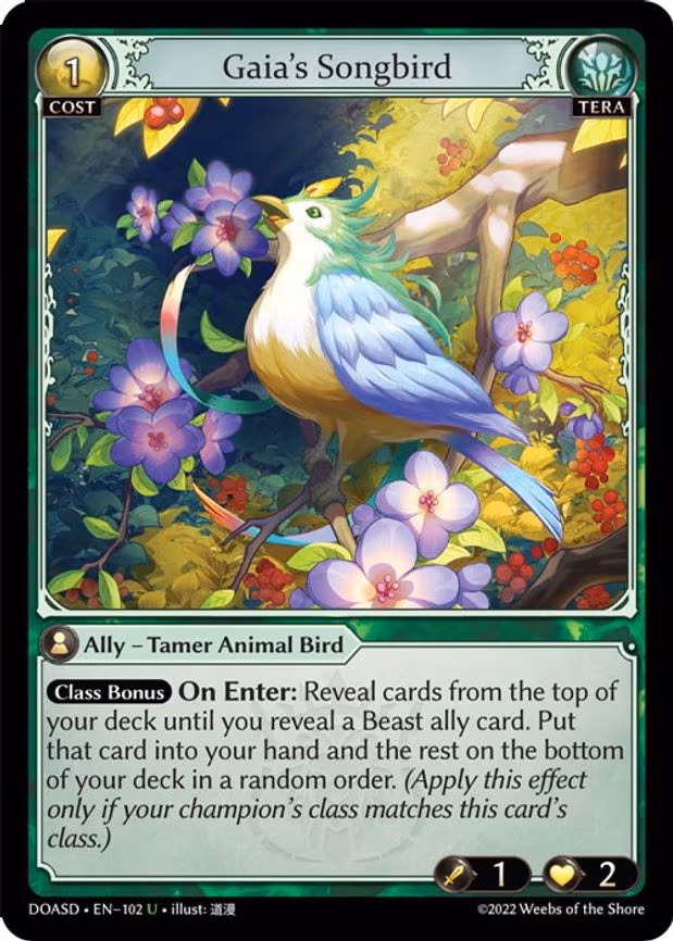 Gaia's Songbird - Uncommon (102)