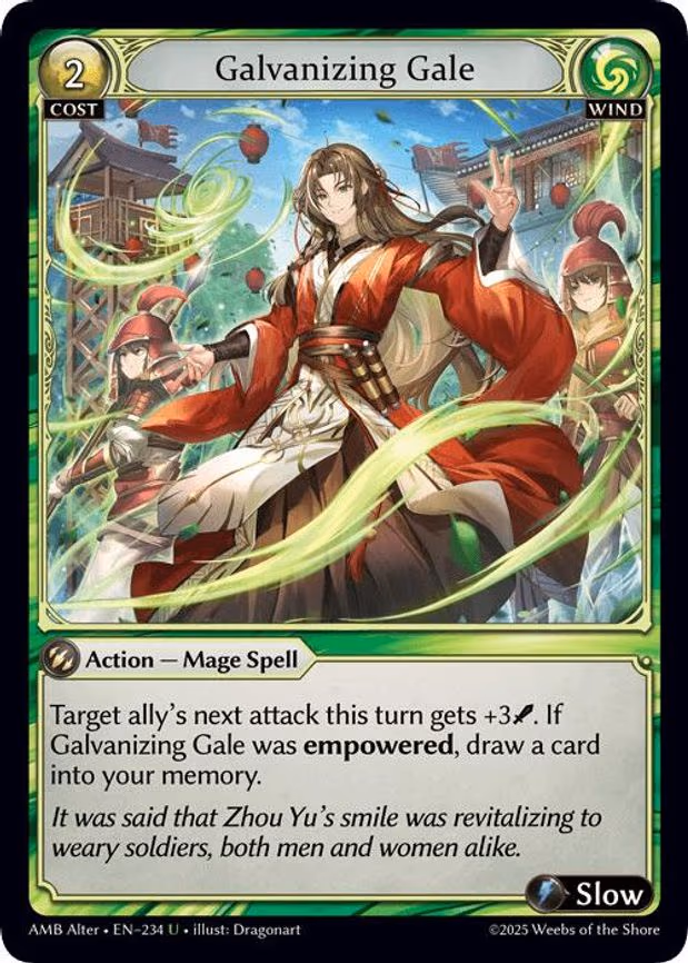 Galvanizing Gale