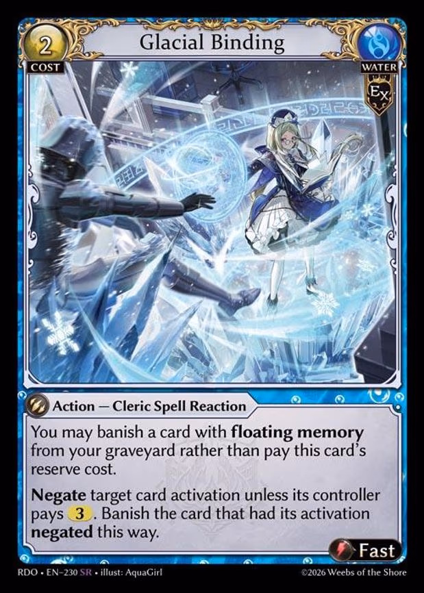 Glacial Binding - Super Rare (230)