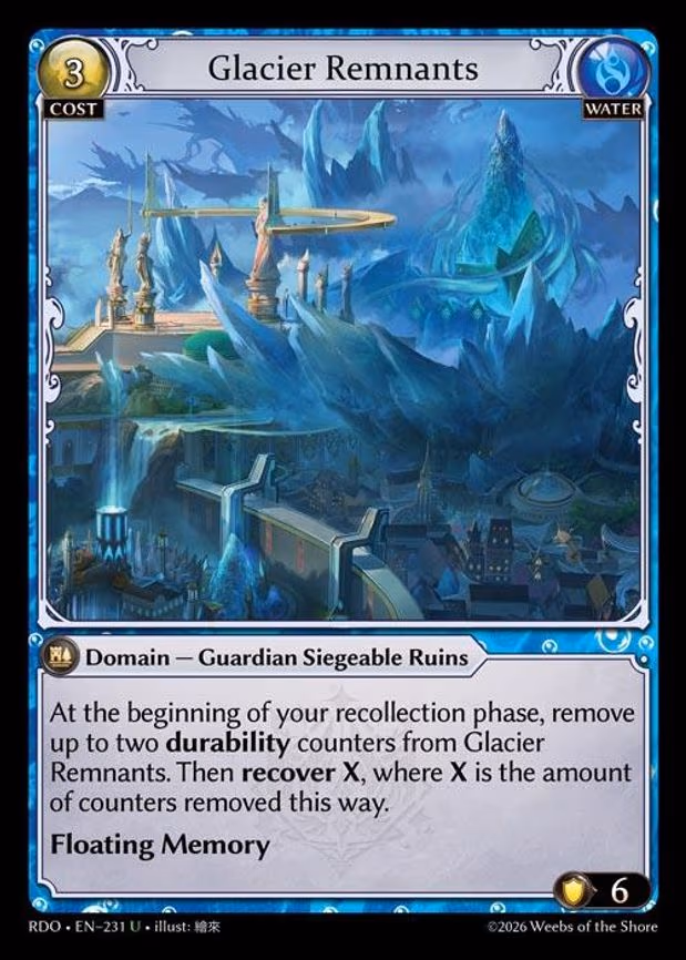 Glacier Remnants - Uncommon (231)