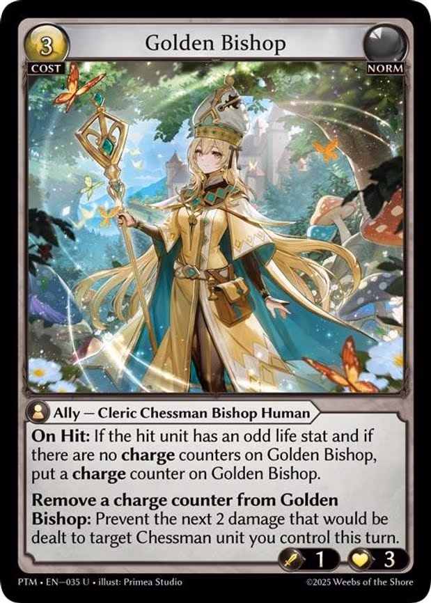 Golden Bishop - Uncommon (035)
