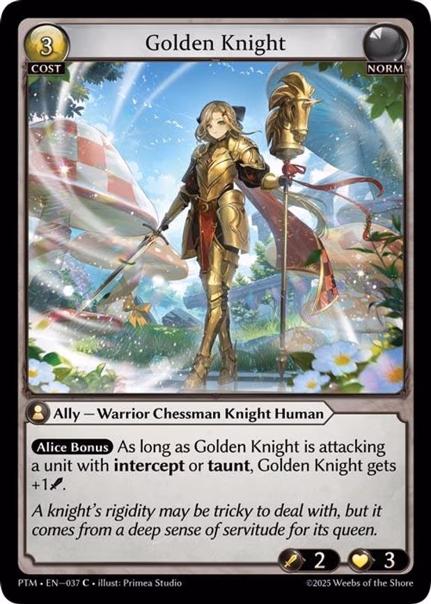 Golden Knight - Common (037)