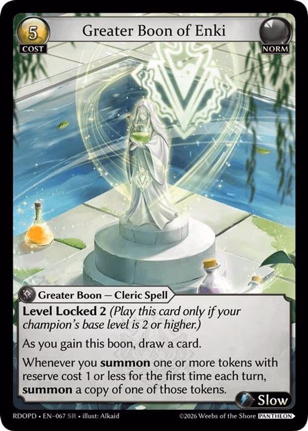 Greater Boon of Enki - Super Rare (067)