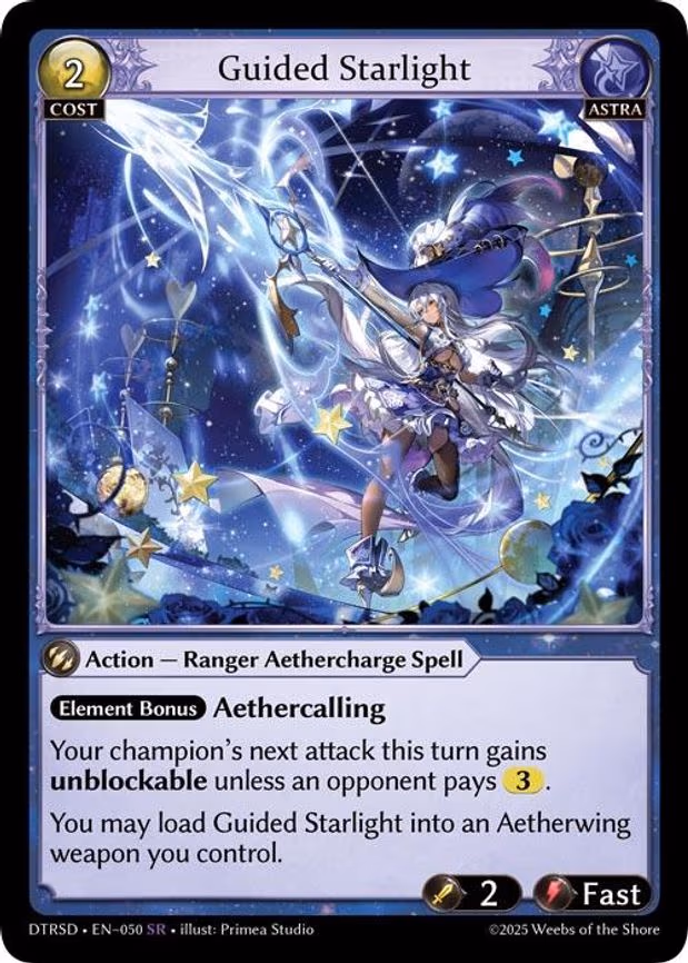 Guided Starlight - Super Rare (50)