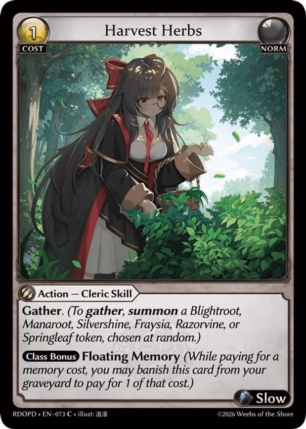 Harvest Herbs - Common (073)
