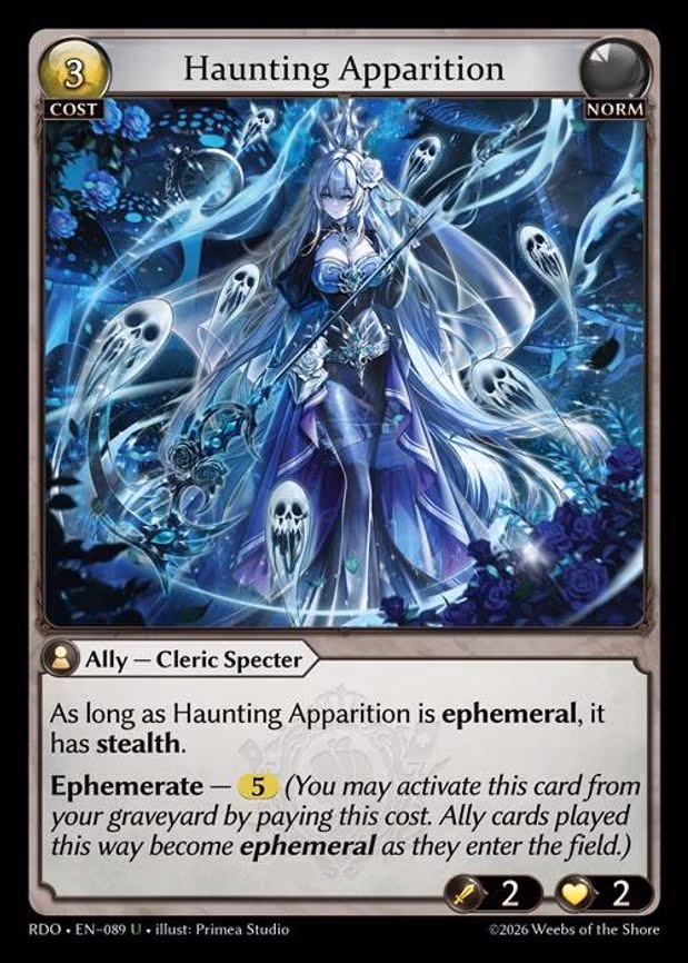 Haunting Apparition - Uncommon (089)