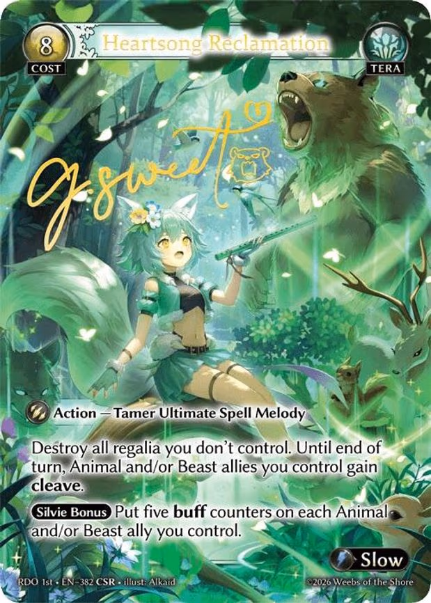 Heartsong Reclamation - Collector Super Rare (382)