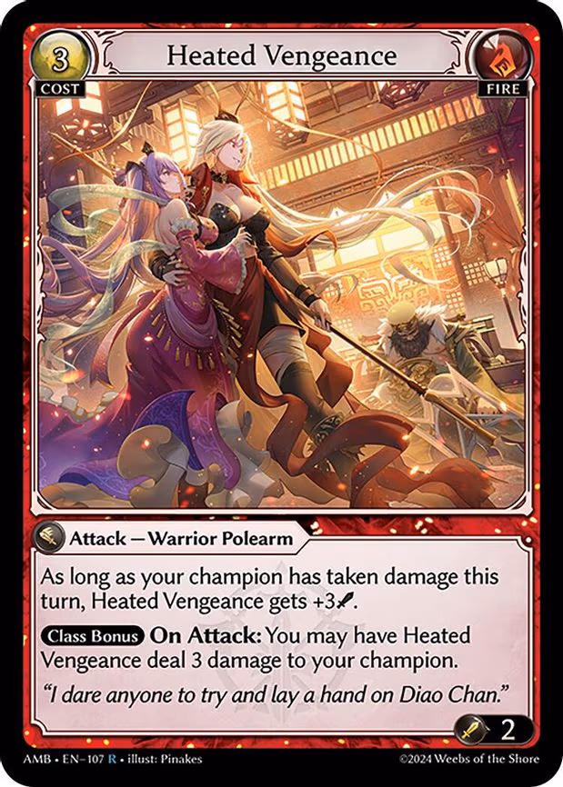 Heated Vengeance - Rare (107)