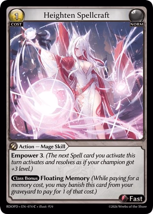 Heighten Spellcraft
