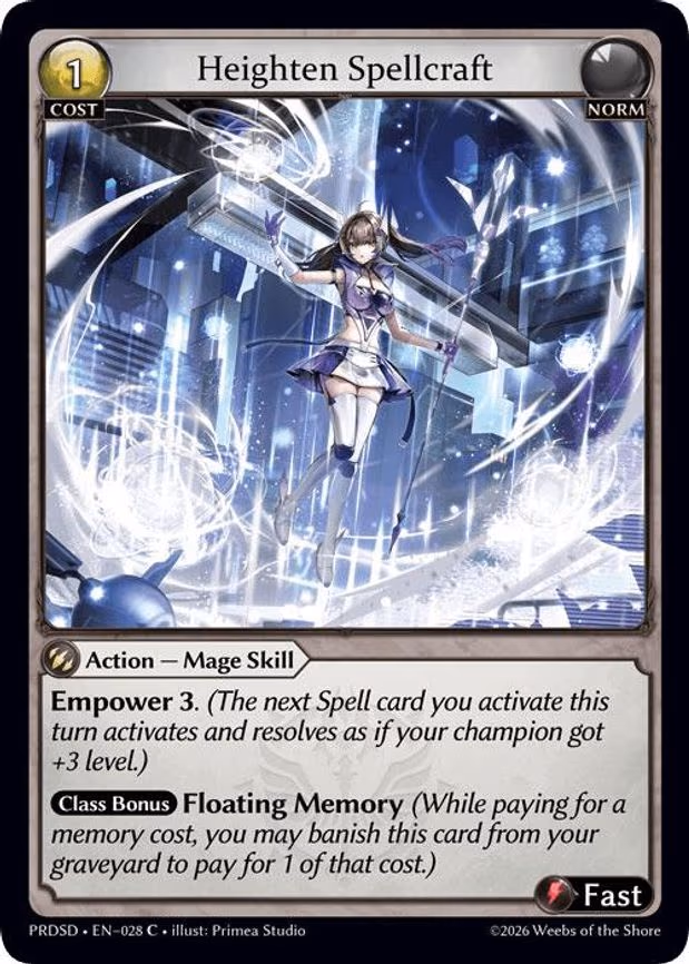 Heighten Spellcraft - Common (028)