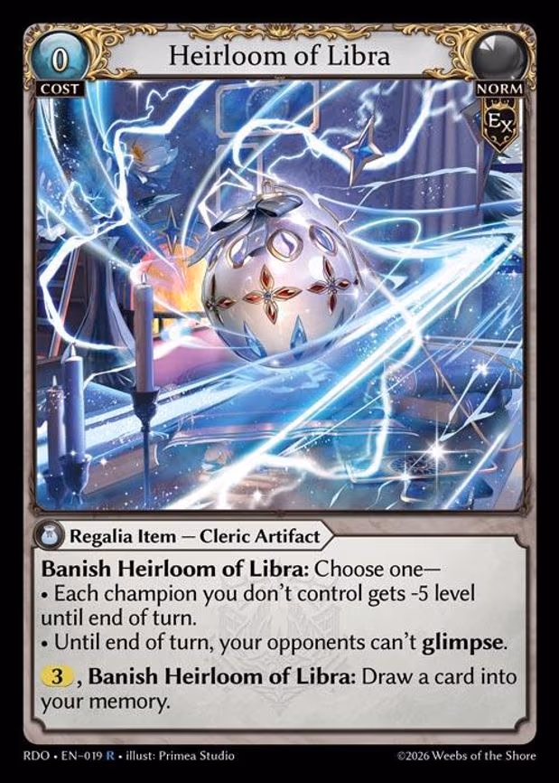 Heirloom of Libra - Rare (019)
