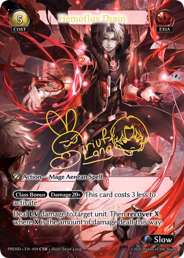 Hemoflux Drain - Collector Super Rare (059)