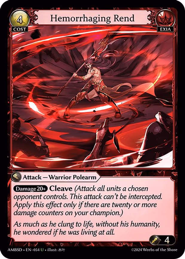 Hemorrhaging Rend